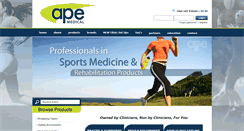 Desktop Screenshot of apemedical.com.au